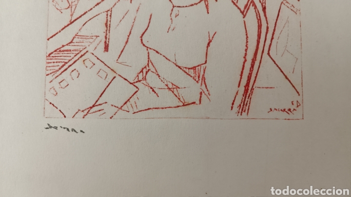 Arte: LITOGRAFIA. FIRMA A IDENTIFICAR - Foto 3
