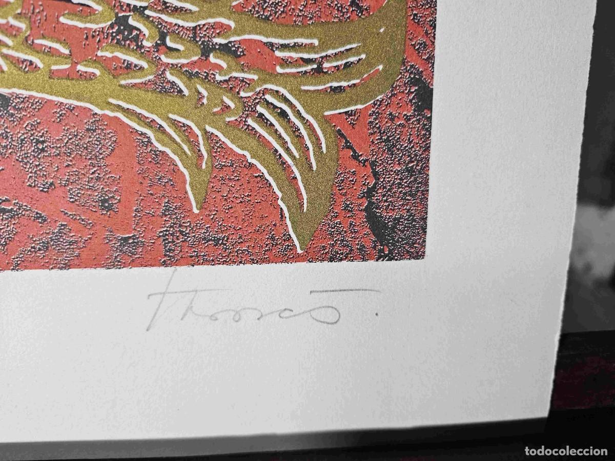 Arte: LITOGRAFIA SERIE HOROSCOPS PISCIS THARRATS - Foto 5