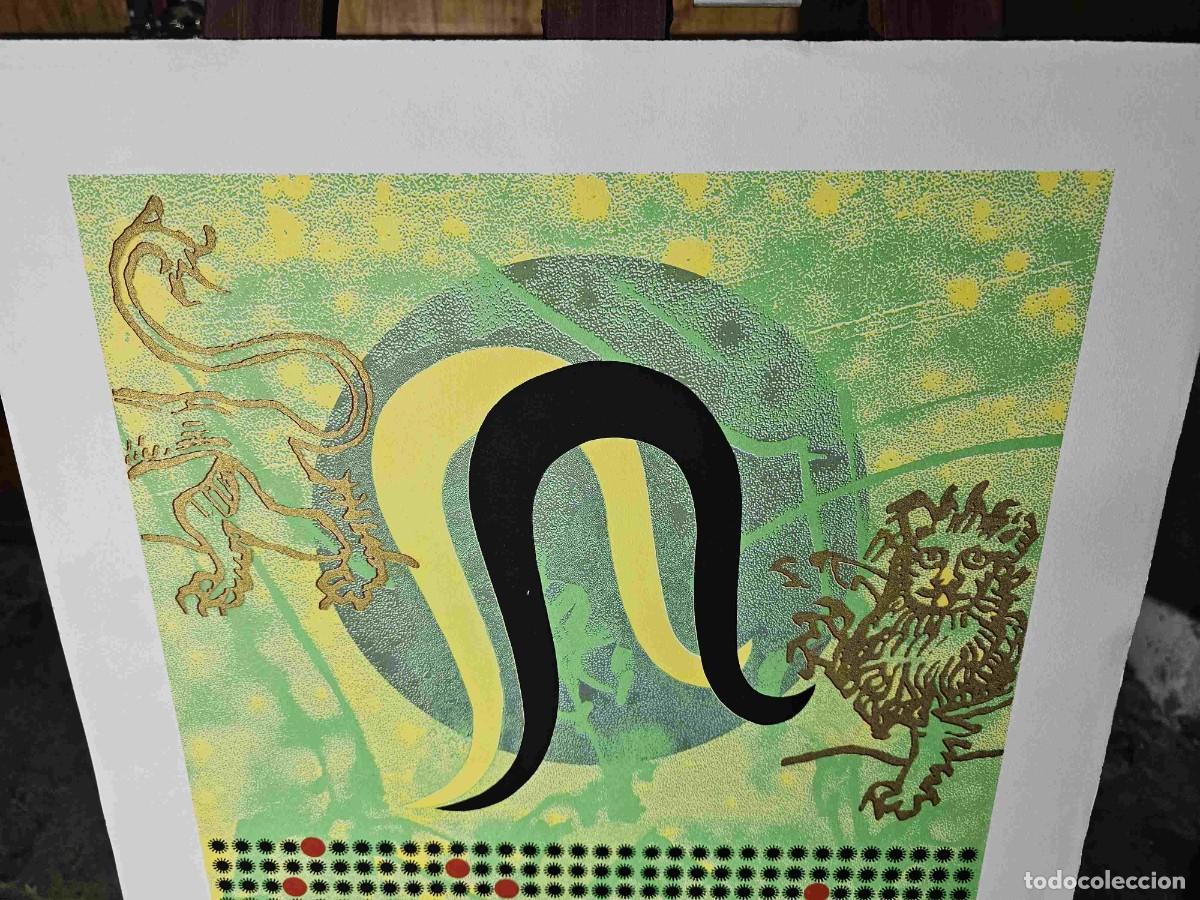 Arte: LITOGRAFIA SERIE HOROSCOPS LLEO THARRATS - Foto 3