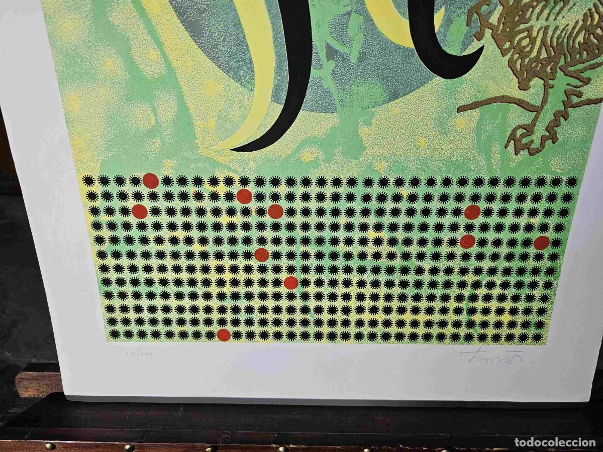 Arte: LITOGRAFIA SERIE HOROSCOPS LLEO THARRATS - Foto 4
