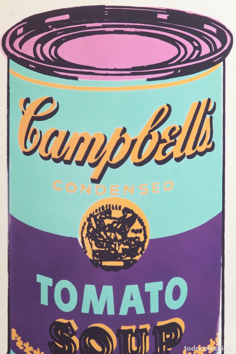 Arte: ANDY WARHOL - CAMPBELLS SOUP CUP - GICL&Eacute;E - Foto 2