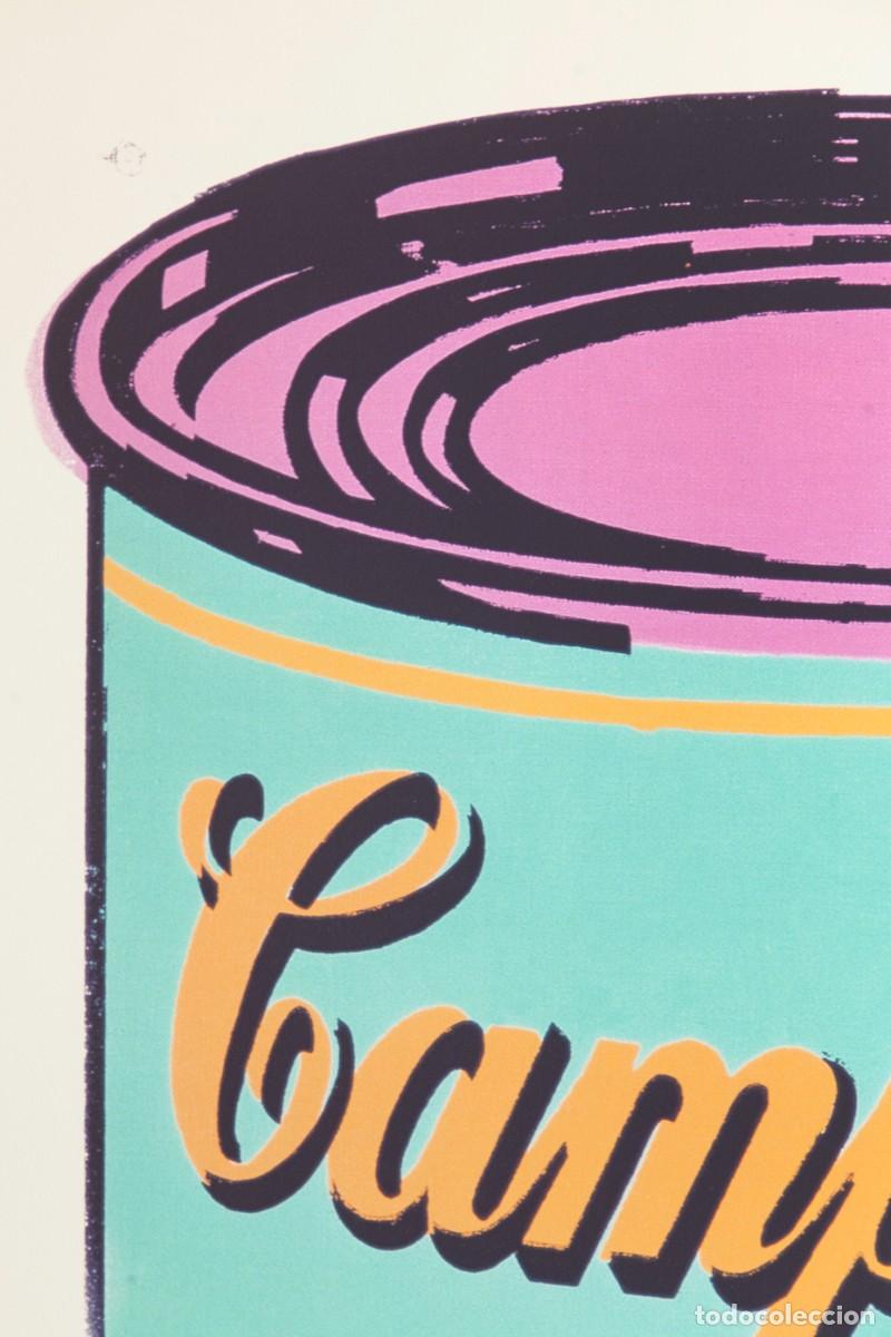 Arte: ANDY WARHOL - CAMPBELLS SOUP CUP - GICL&Eacute;E - Foto 4