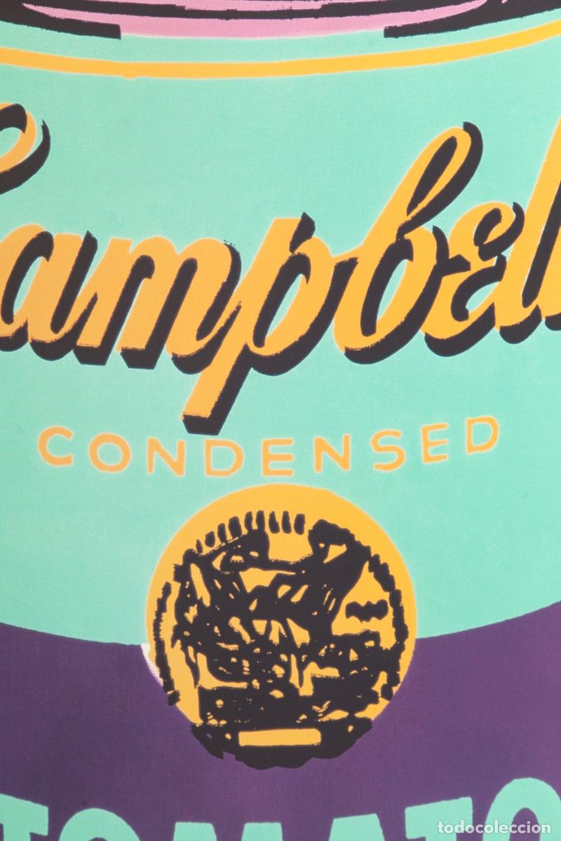 Arte: ANDY WARHOL - CAMPBELLS SOUP CUP - GICL&Eacute;E - Foto 5