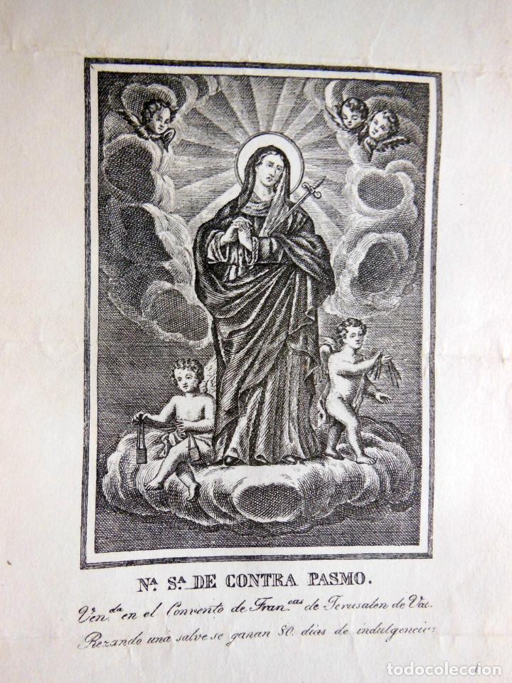 Arte: NUESTRA SE&Ntilde;ORA DE CONTRA PASMO. VALENCIA - Foto 1