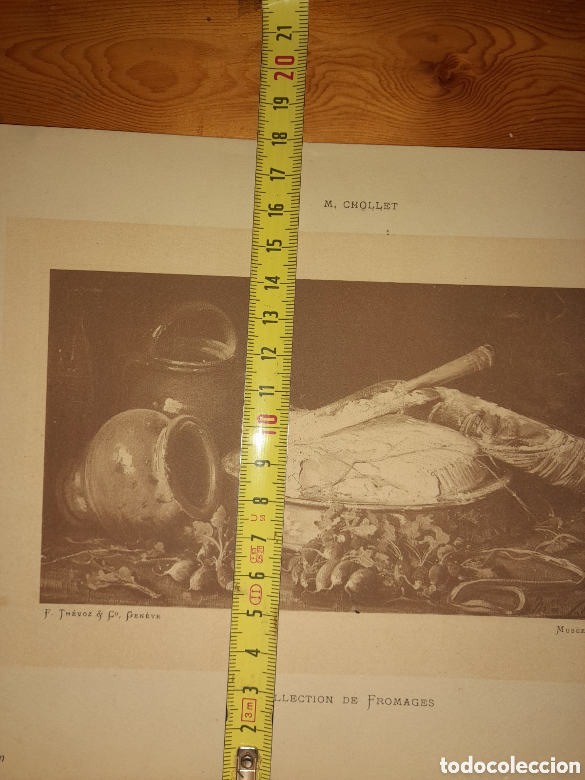 Arte: M. CHOLLET F COLLECTION DR FROMAGES VI Livraison NOS ARTISTES LITOGRAFIA? UNICA?