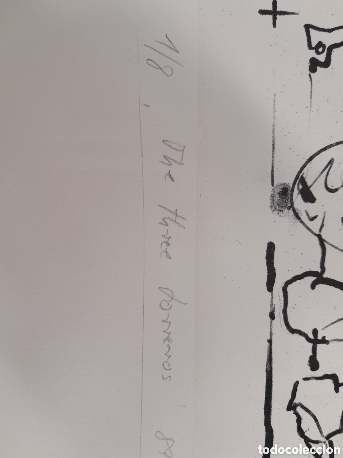 Arte: LITOGRAFIA DE ULRICH SCHUSTER. 1989. - Foto 3