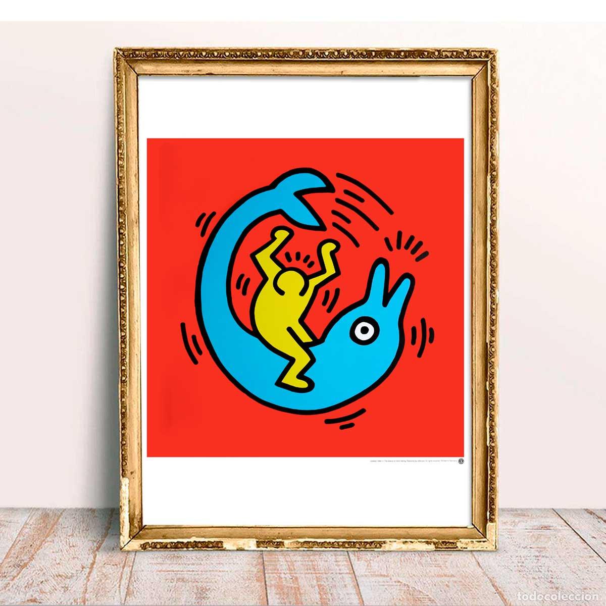 Arte: KEITH HARING. UNTITLED 1989. 80x60 - Foto 1