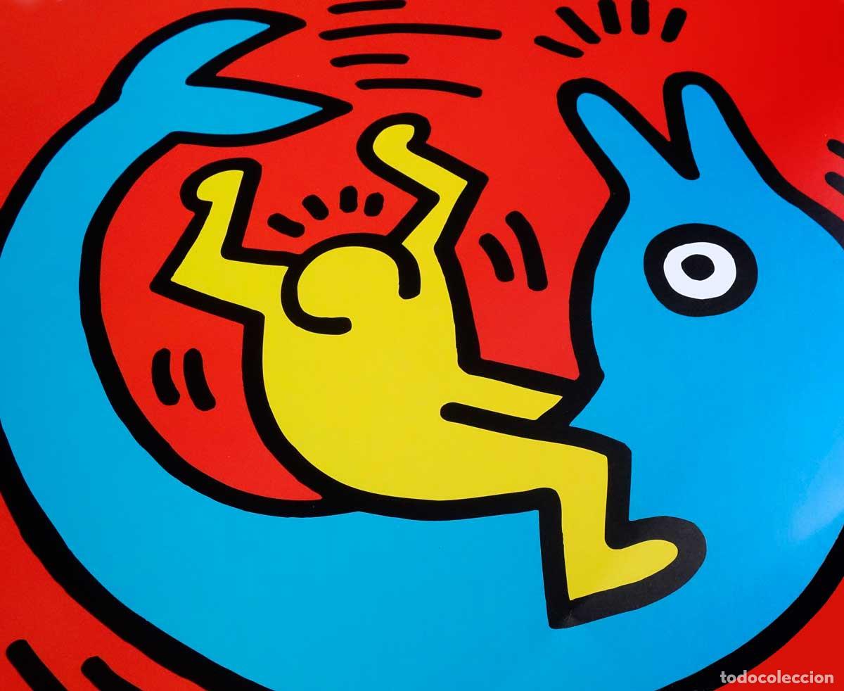 Arte: KEITH HARING. UNTITLED 1989. 80x60 - Foto 4