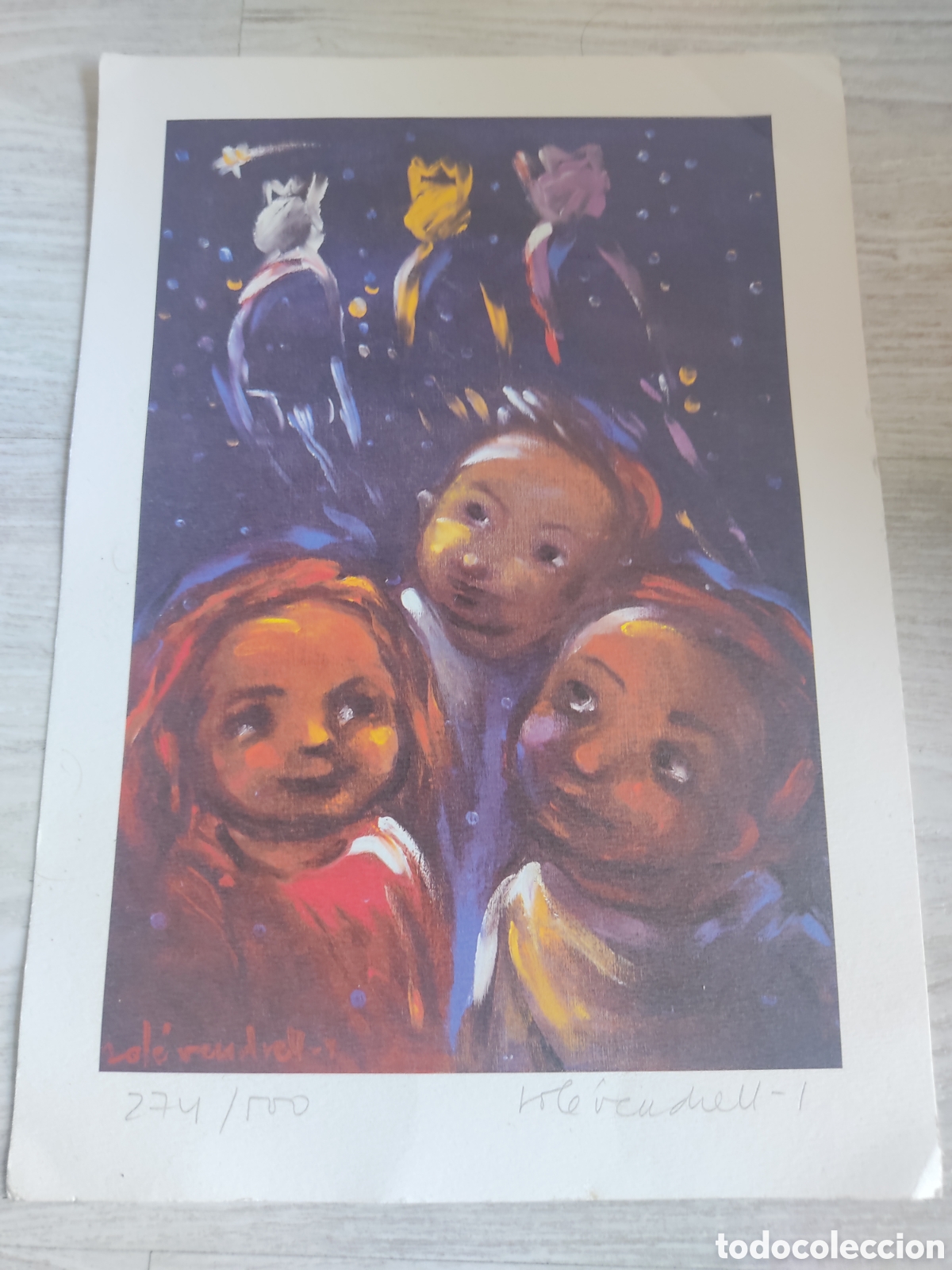 Arte: Litografia Carme Sol&eacute; Vendrell - Foto 1