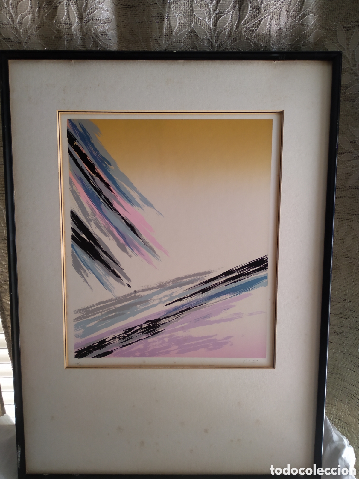 Kunst: Firmado y numerado Ciro
