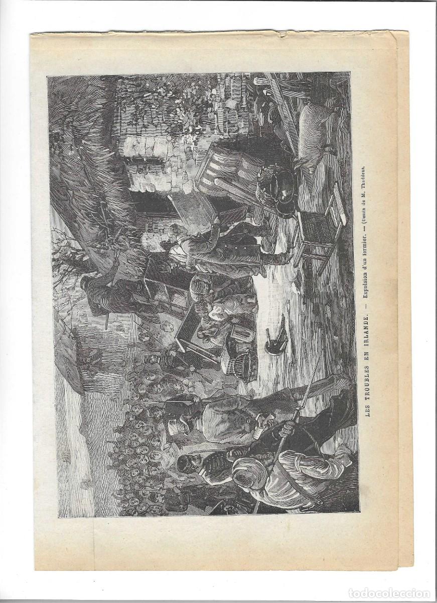 Art: revolucion irlanda: desalojo de un granjero