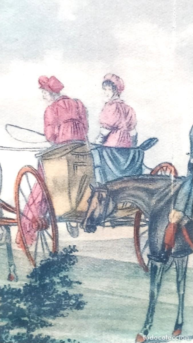 Arte: LITOGRAF&Iacute;A COLOREADA INGLESA - Foto 5