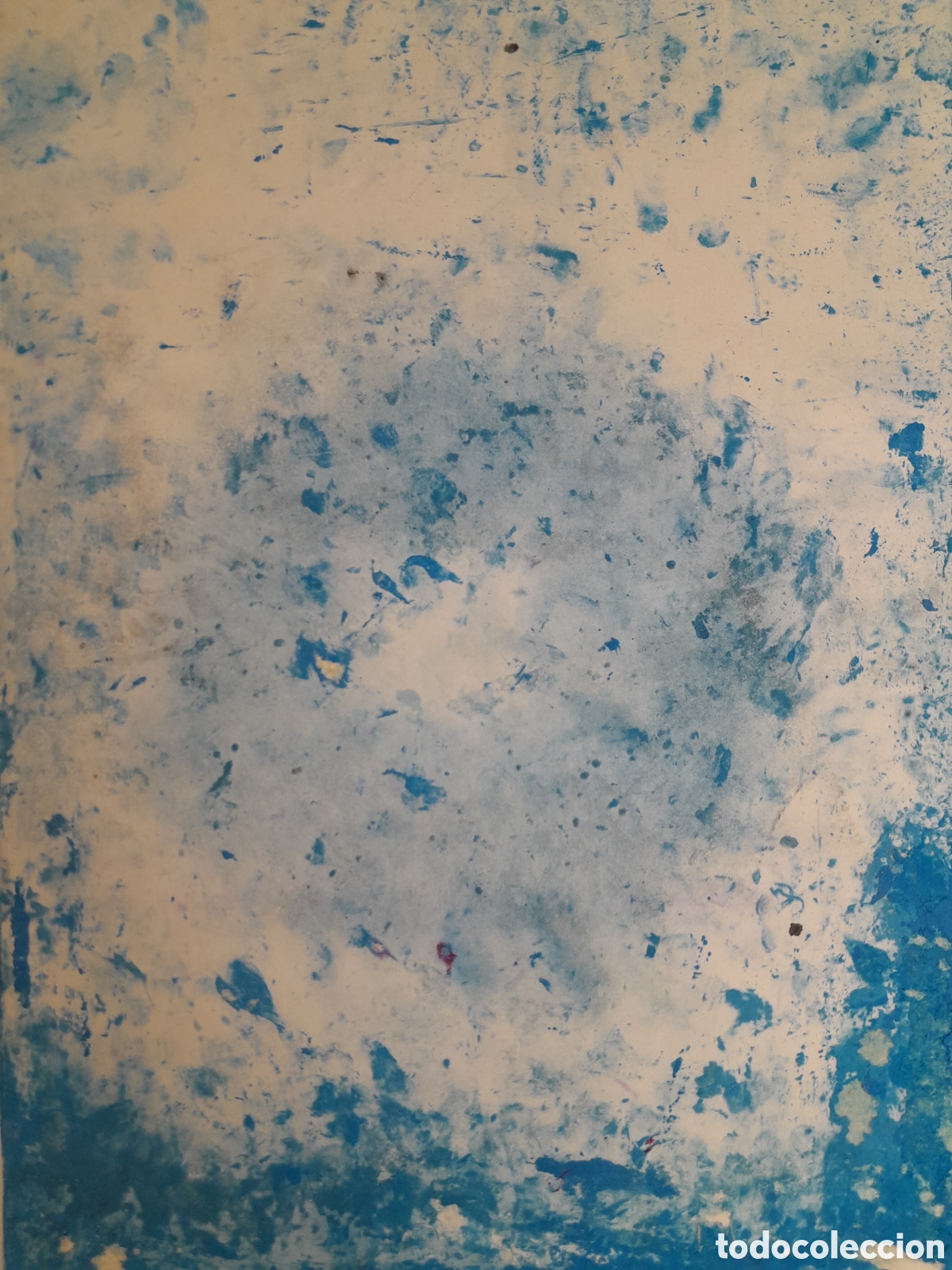 Arte: LITOGRAFIA. COMPOSICI&Oacute;N ABSTRACTA. - Foto 2