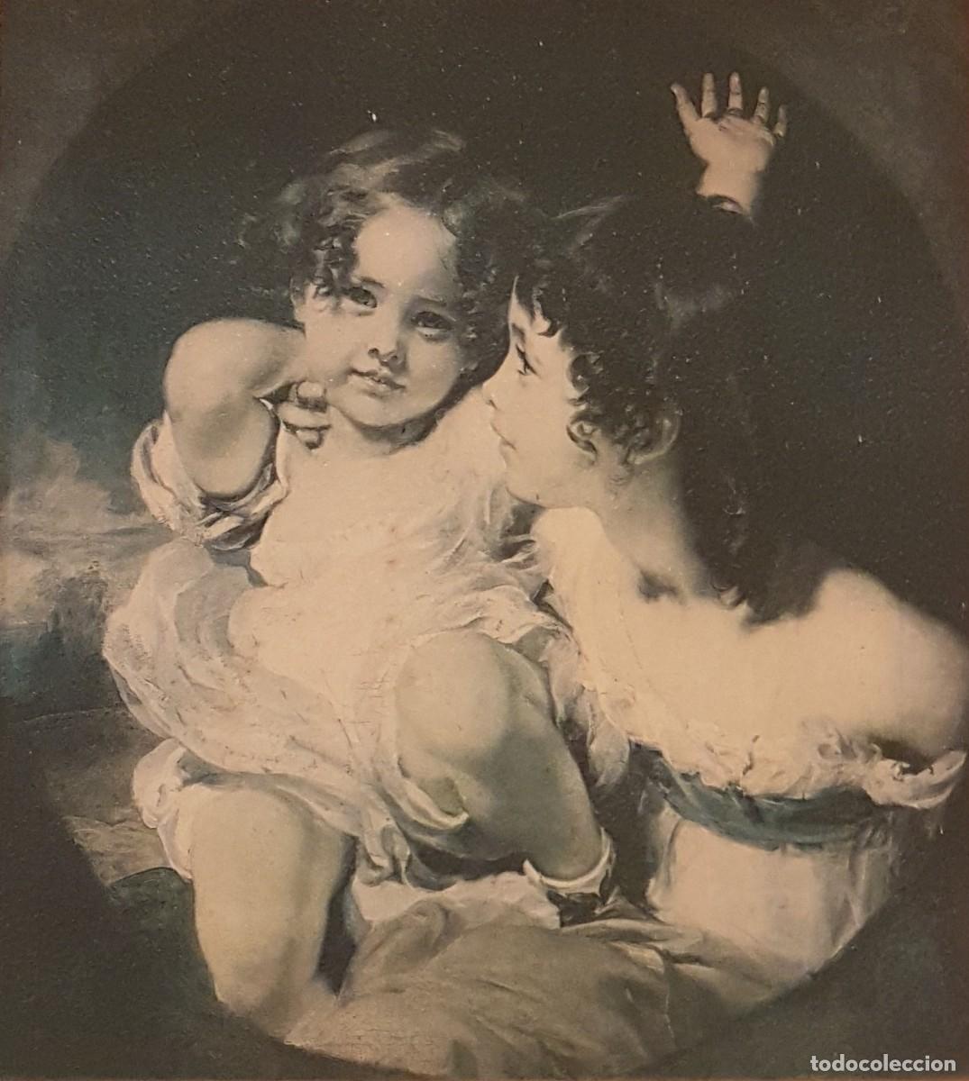 Arte: CUADRO de THOMAS LAWRENCE - THE CALMADY CHILDREN - Foto 1