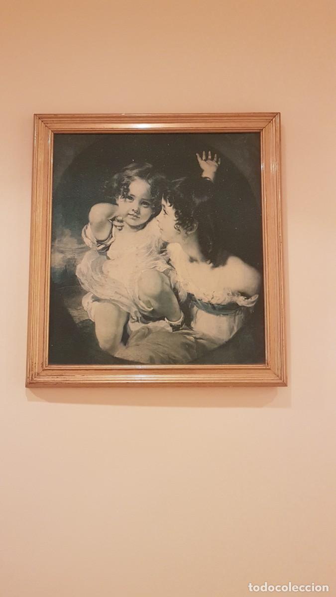 Arte: CUADRO de THOMAS LAWRENCE - THE CALMADY CHILDREN - Foto 2
