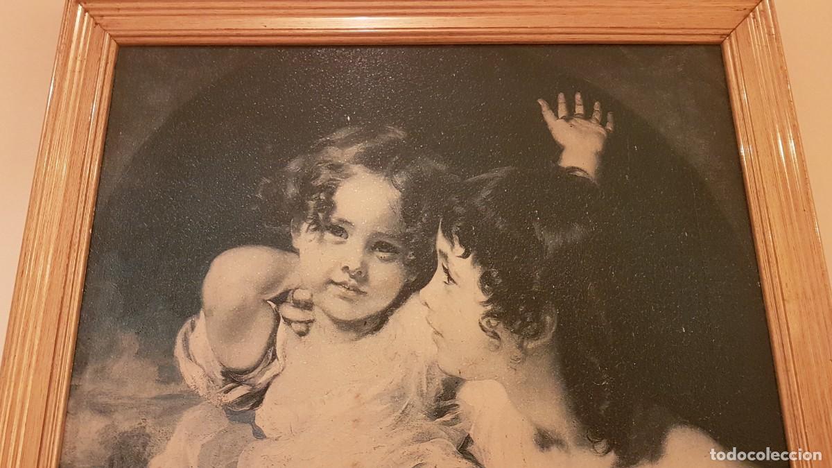 Arte: CUADRO de THOMAS LAWRENCE - THE CALMADY CHILDREN - Foto 3