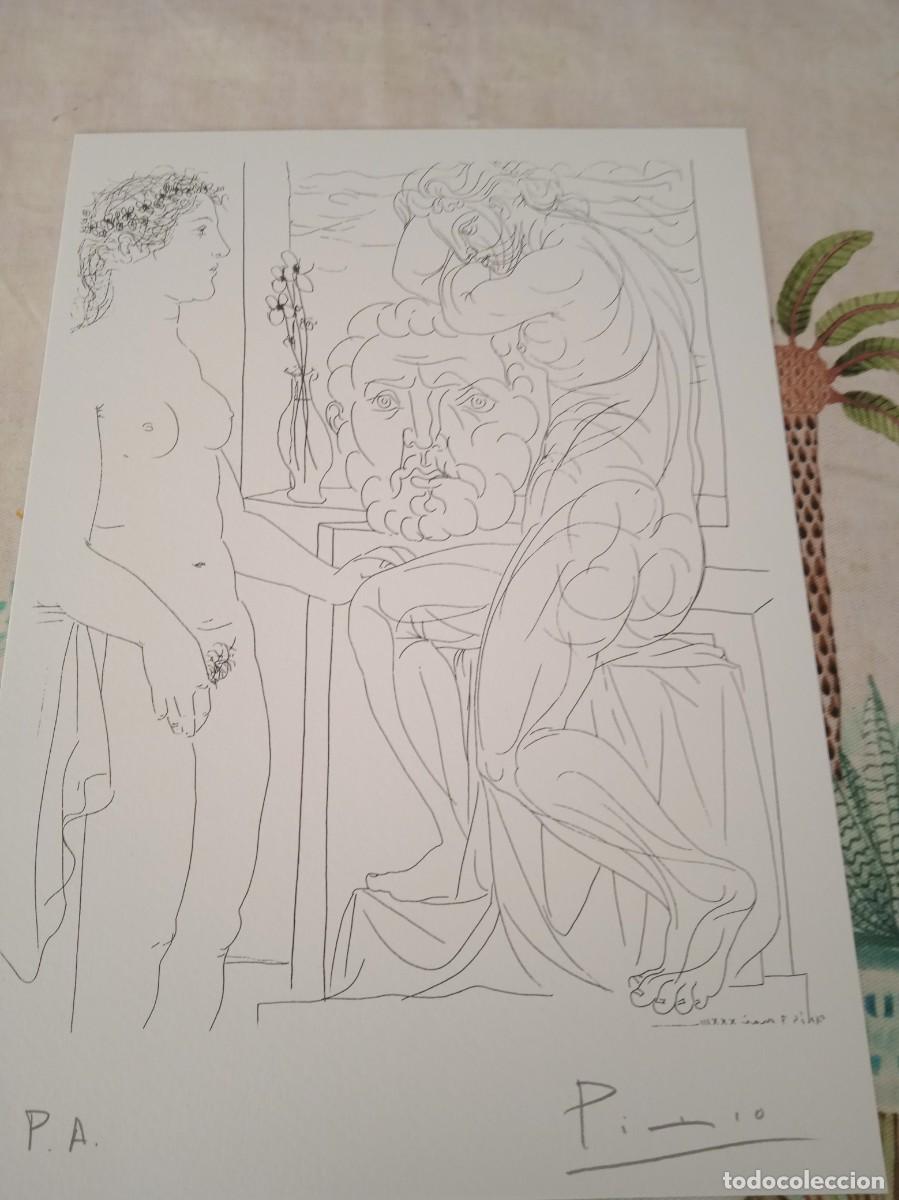 Arte: Litograf&iacute;a de picasso - Foto 1
