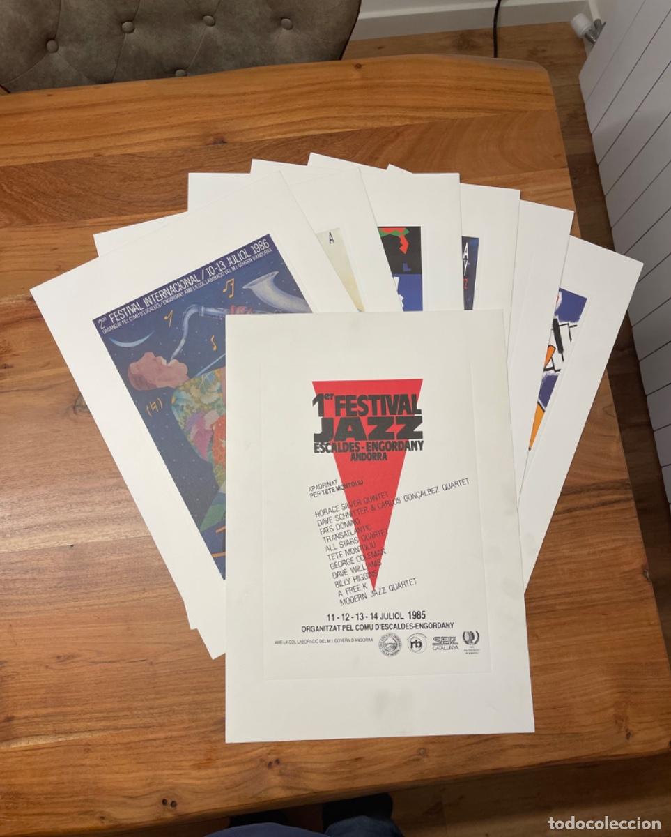 Arte: 7 Litograf&iacute;as de Jazz 1985-1991 - Escaldes-Engordany - Andorra