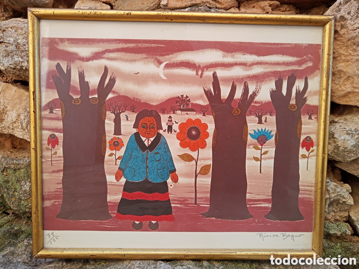 Arte: Rivera Bagur, litograf&iacute;a - Foto 5