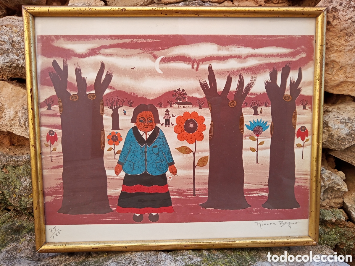 Arte: Rivera Bagur, litograf&iacute;a - Foto 6