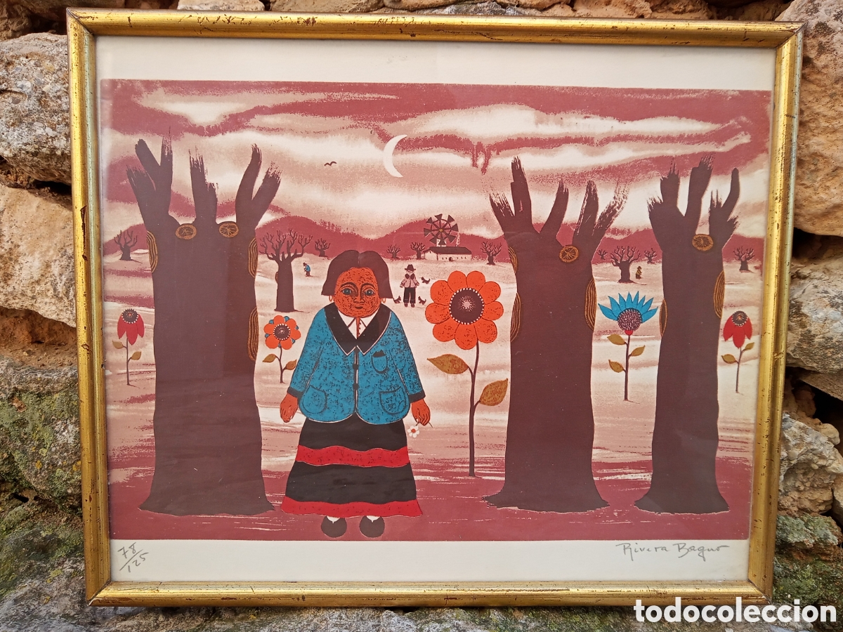 Arte: Rivera Bagur, litograf&iacute;a - Foto 7
