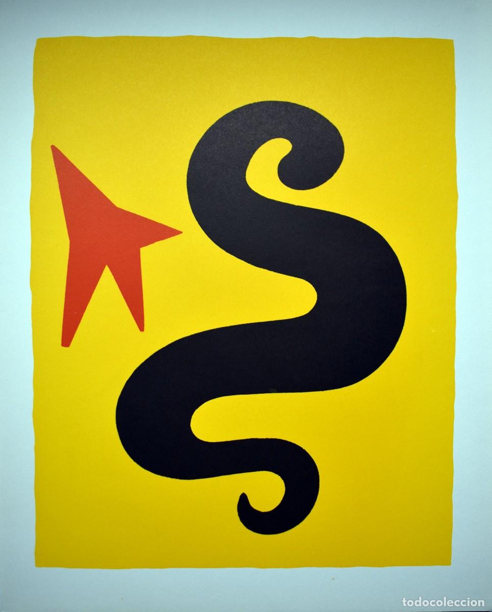 Arte: Alexander CALDER - Litograf&iacute;a DLM, 1971 - Foto 1