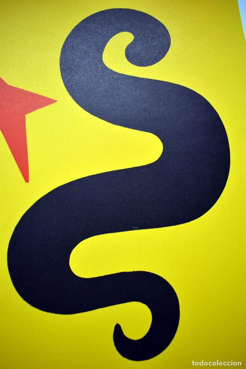 Arte: Alexander CALDER - Litograf&iacute;a DLM, 1971 - Foto 3