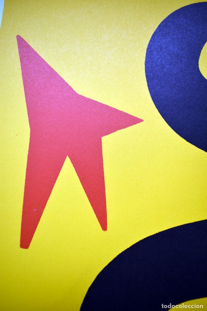 Arte: Alexander CALDER - Litograf&iacute;a DLM, 1971 - Foto 4