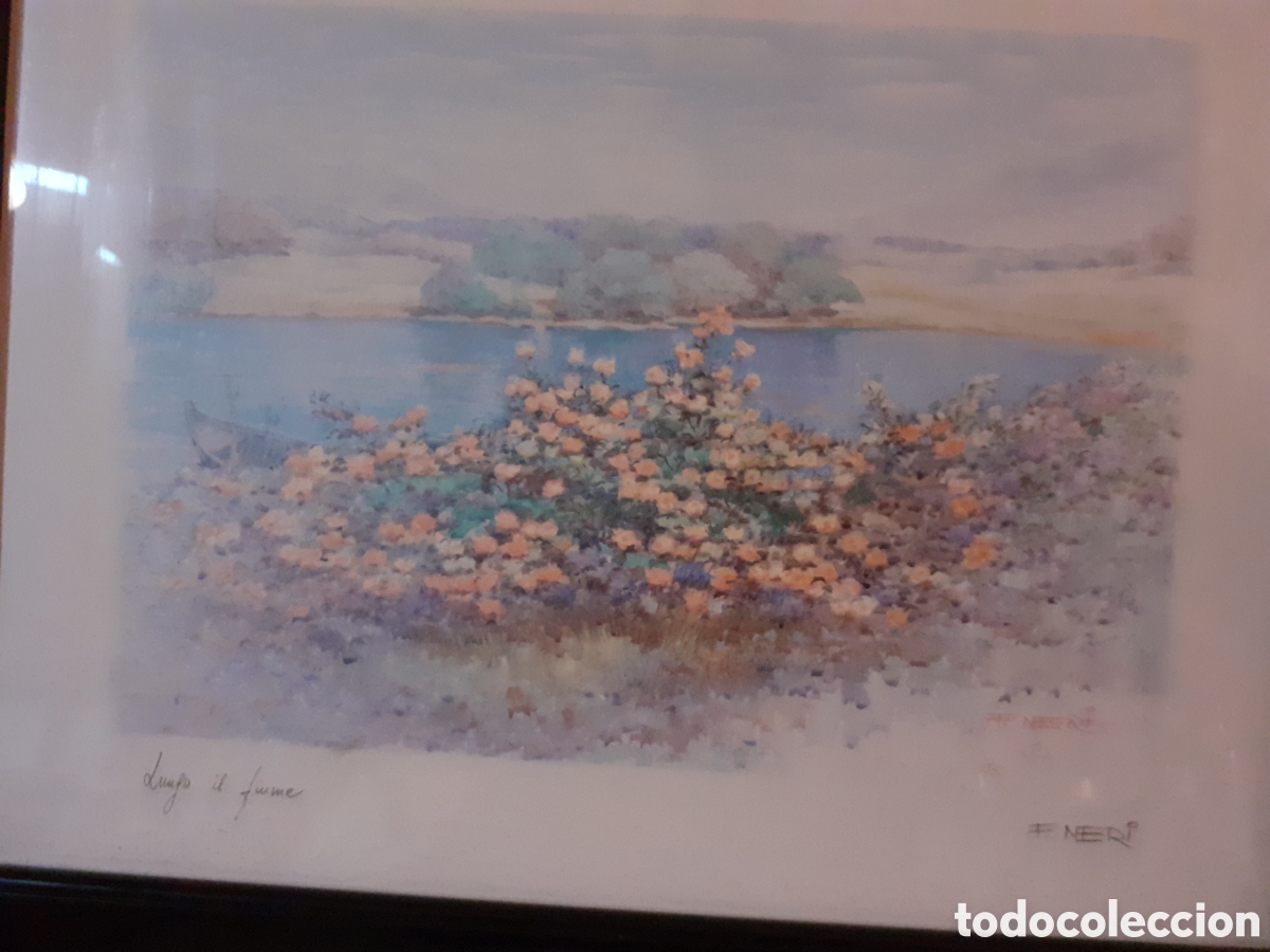 Arte: Litografia preciosa de F.Neri