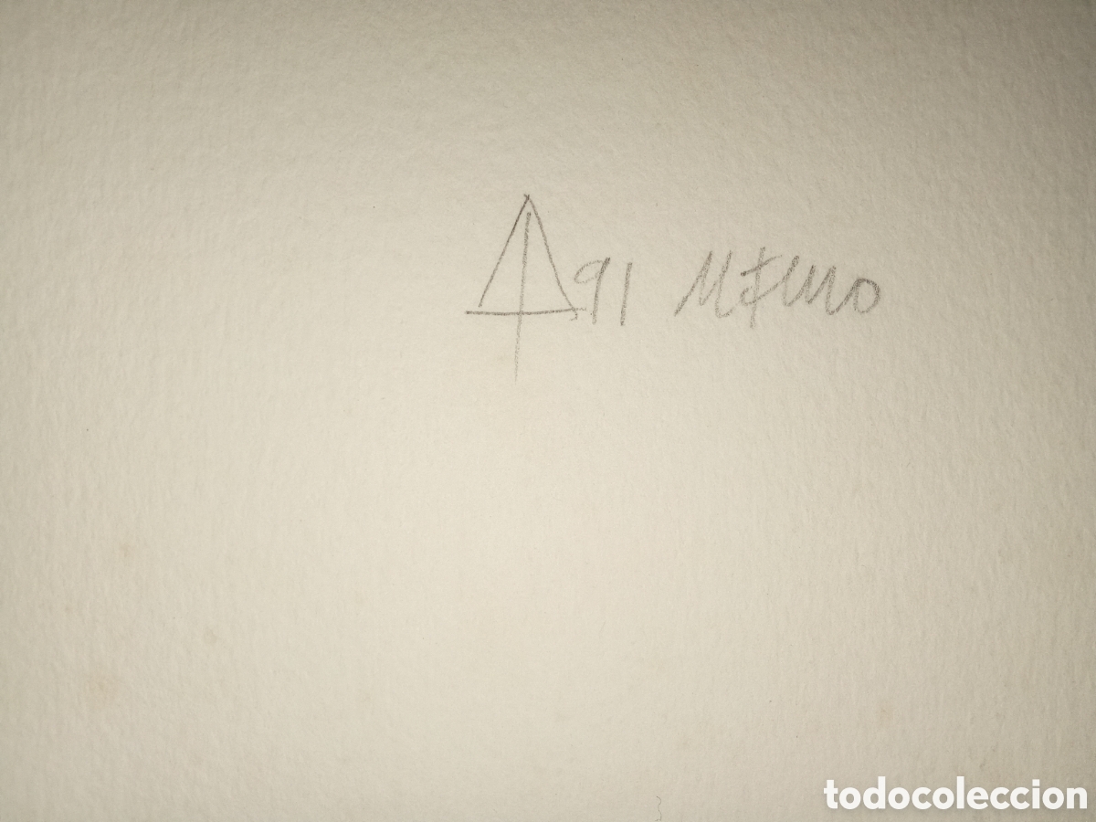 Arte: LITOGRAF&Iacute;A PRUEBA DE AUTOR DE ALFARO - Foto 3