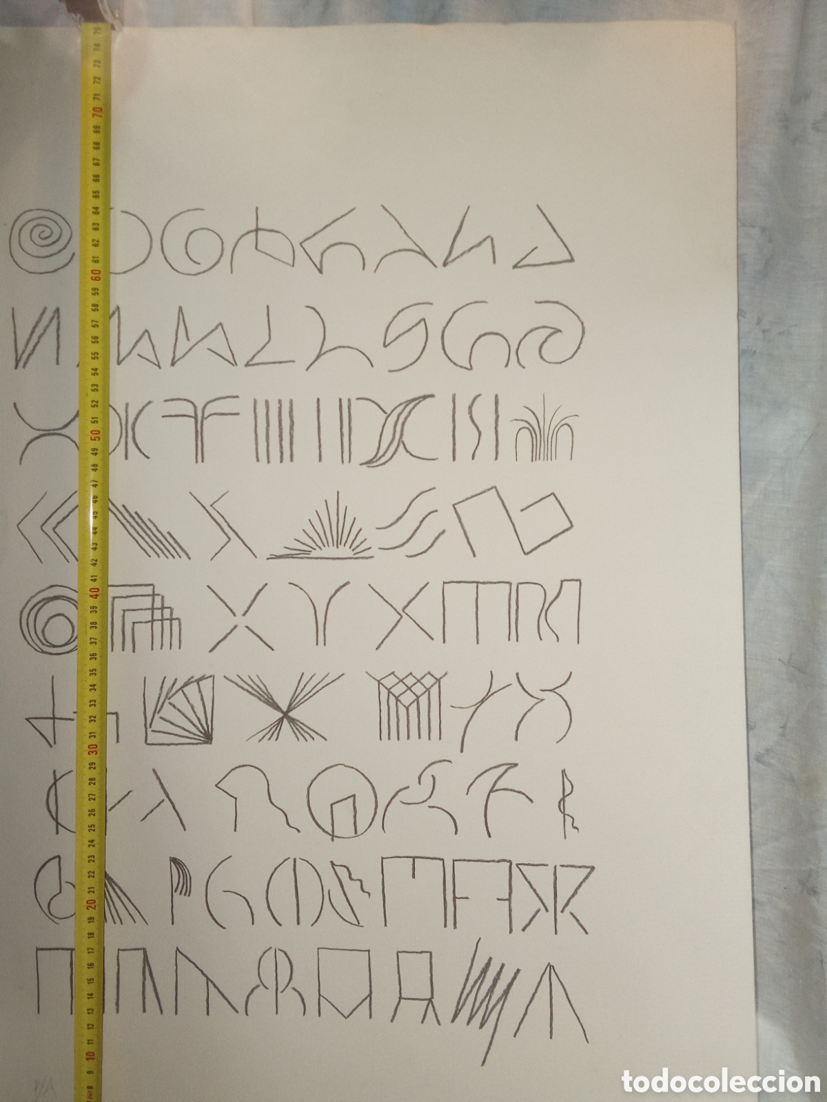 Arte: LITOGRAF&Iacute;A PRUEBA DE AUTOR DE ALFARO - Foto 4