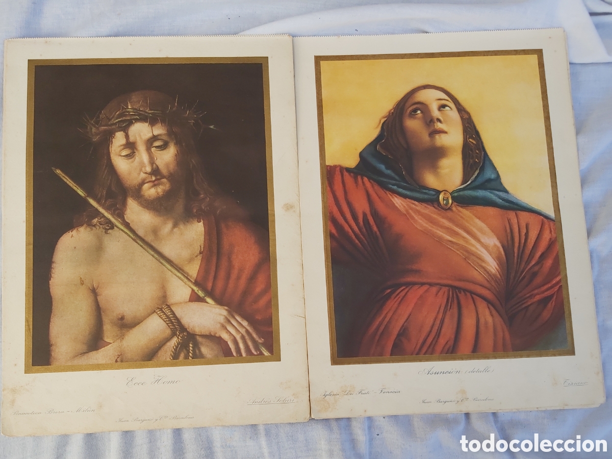 Arte: Laminas religiosas varias