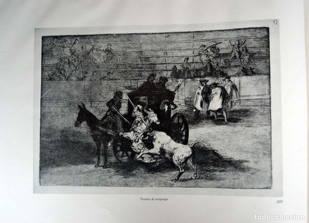 Art: GOYA - Grabados y litografias. 40 x 50 cm. Edici&oacute;n de 1928