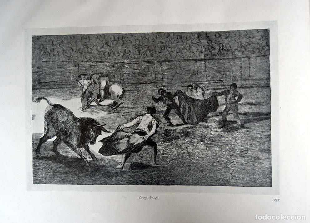 Art: GOYA - Grabados y litografias. 40 x 50 cm. Edici&oacute;n de 1928