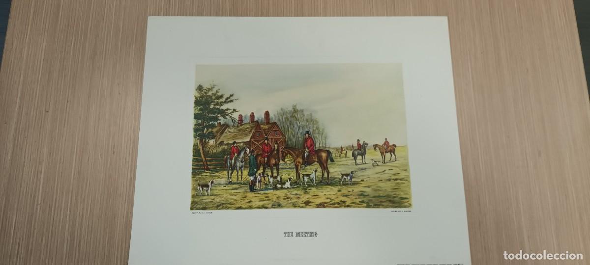 Arte: Dos litograf&iacute;as de monter&iacute;a inglesa - Foto 1