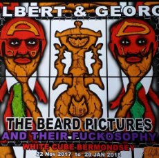 Arte: GILBERT & GEORGE: THE BEARD PICTURES, CARTEL FIRMADO A MANO