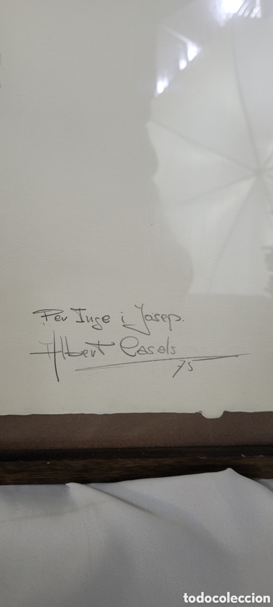 Arte: Litografia Abstracta de Albert Casals - Foto 3