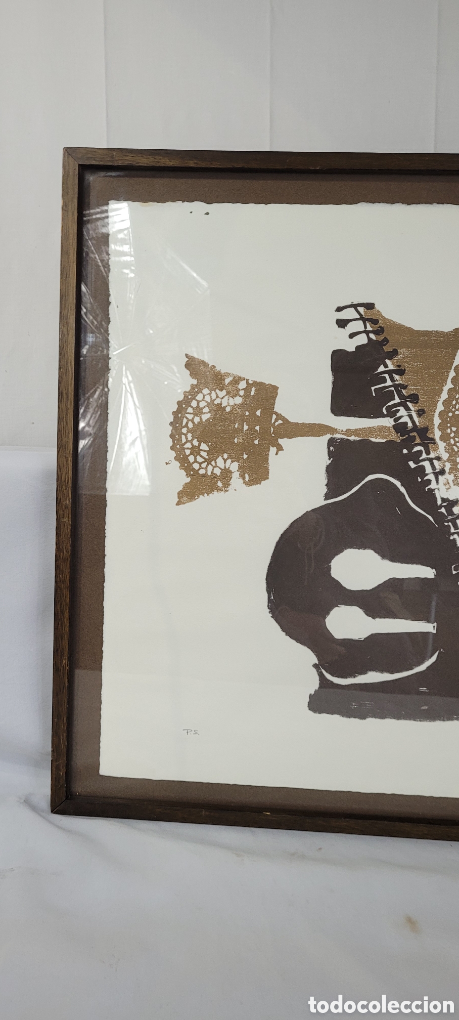 Arte: Litografia Abstracta de Albert Casals - Foto 6