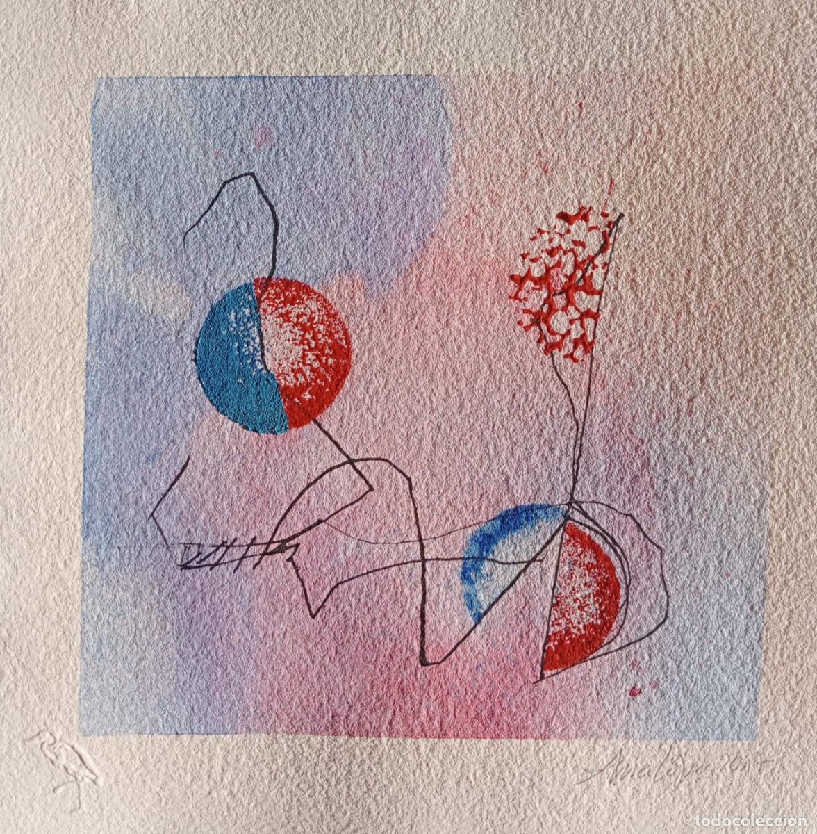 Arte: Ana L&oacute;pez, litograf&iacute;a. - Foto 1