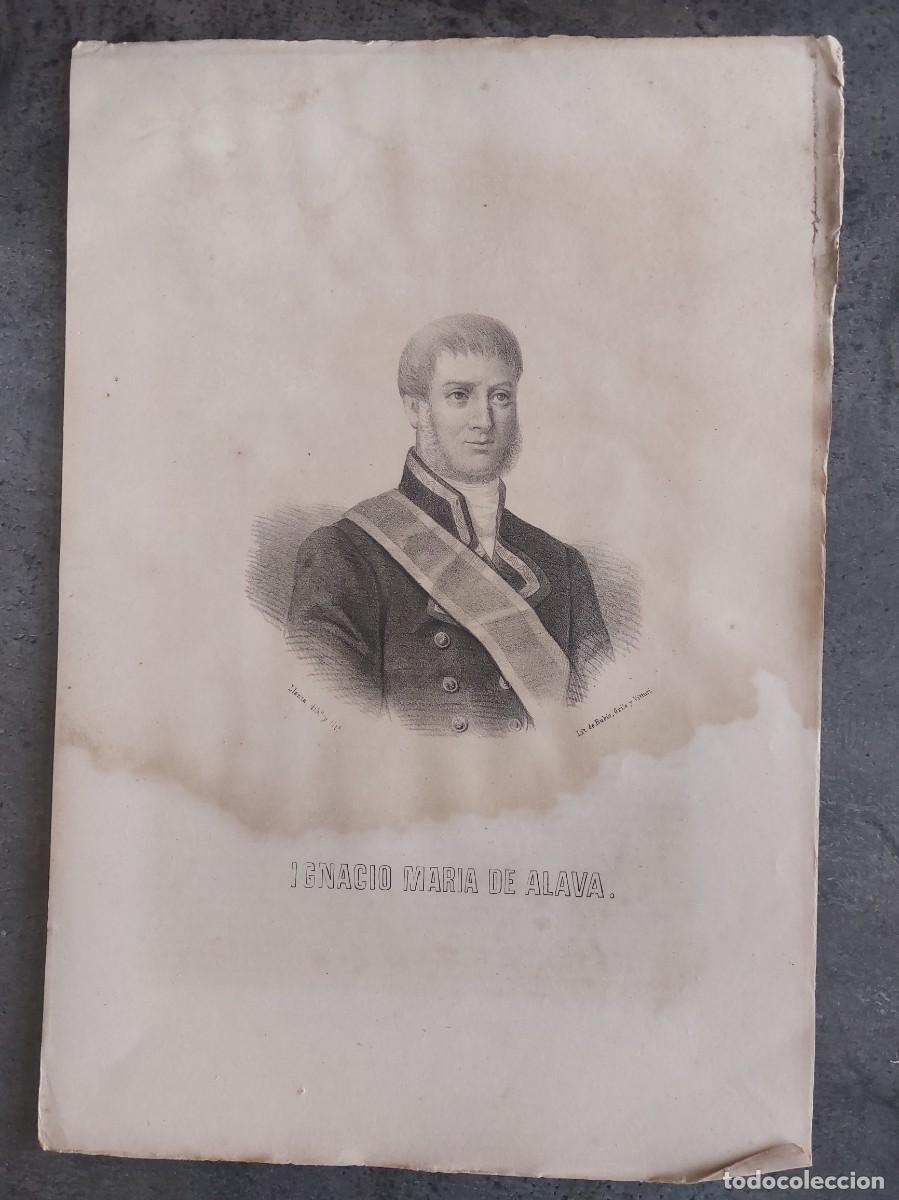 Arte: Ignacio Mar&iacute;a de &Aacute;lava - litograf&iacute;a - Foto 1