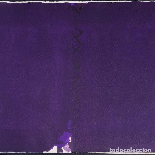 Arte: Litografia y collage de Antoni Tapies - Foto 1