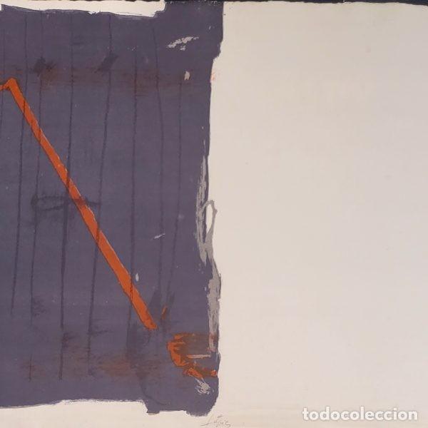 Arte: Litografia y collage de Antoni Tapies - Foto 1