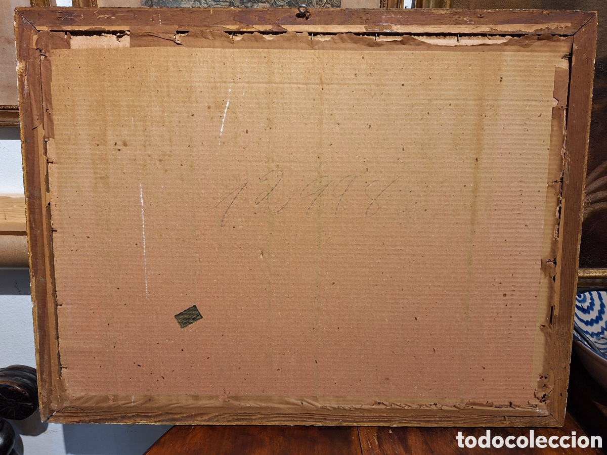 Arte: Antiguo grabado litograf&iacute;a - Foto 4