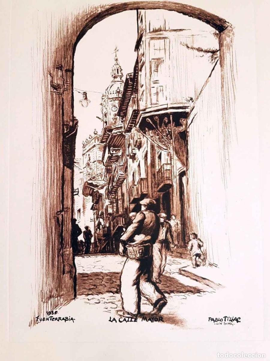 Arte: PABLO TILLAC - Litografia sobre papel gvarro. 50 x 35 cm