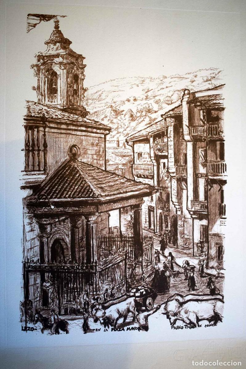 Arte: PABLO TILLAC - Litografia sobre papel gvarro. 50 x 35 cm