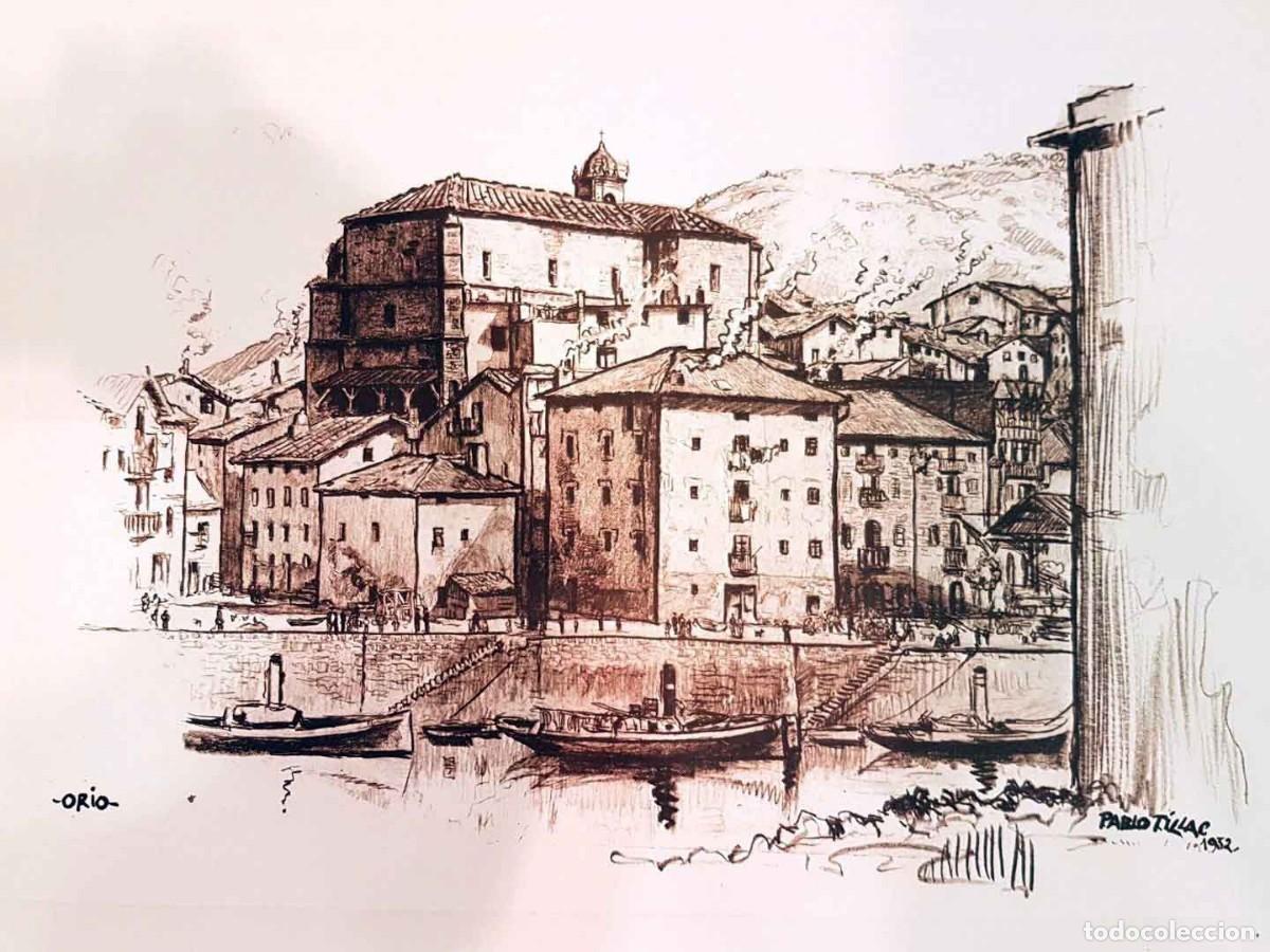 Arte: PABLO TILLAC - Litografia sobre papel gvarro. 50 x 35 cm