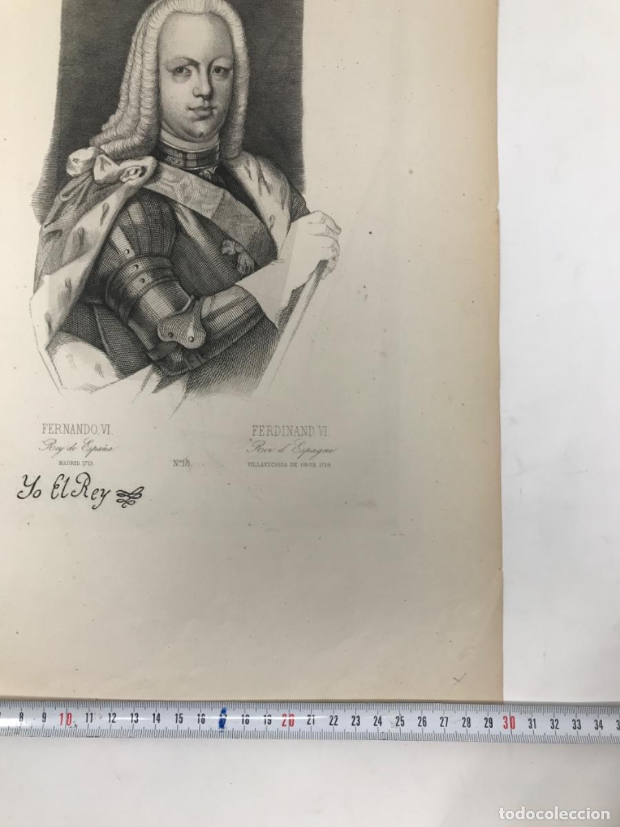 Arte: Grabado de Fernando VI - Foto 6