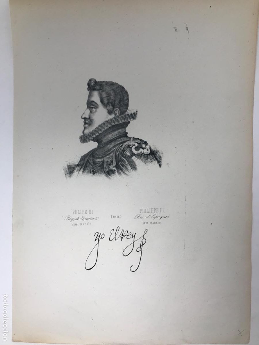 Arte: Grabado de Felipe III - Foto 1