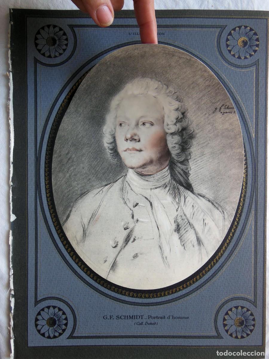 Arte: Portrait d&acute;homme de G F Schmidt. 1931. L&acute;Illustration.