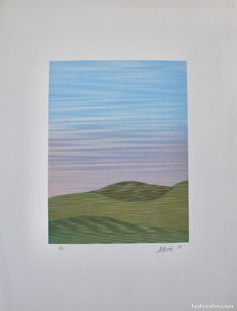 Arte: Litograf&iacute;a original Alcal&agrave; - Foto 1